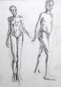 Voir le détail de cette oeuvre: Fille et garçon nus